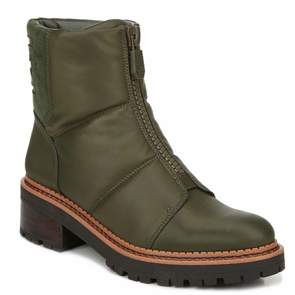 Sam Edelman Shoes - Sam Edelman Olive Green Water Bootie